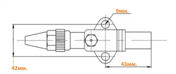 Вентиль запорный всасывающий Bitzer 2CC-3.2Y-40S 2CC-4.2Y-40S 36131505 (361315-05)